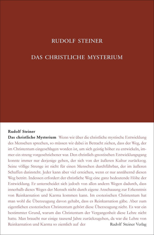 Das christliche Mysterium