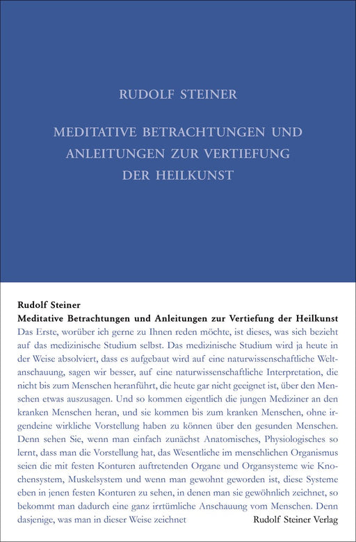 Meditative Betrachtungen und Anleitungen zur Vertiefung der Heilkunst