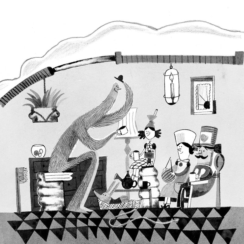 Die Tindims auf der Müllinsel