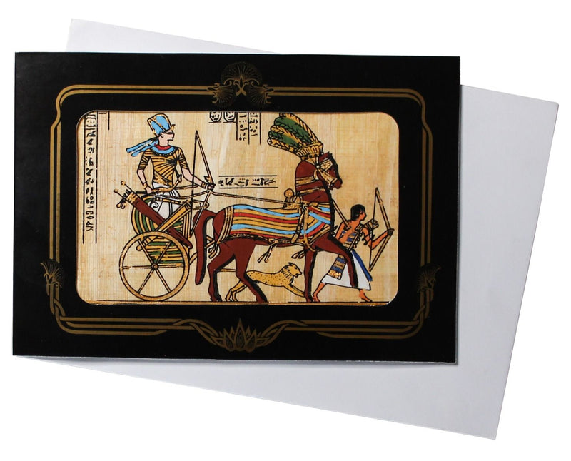 Papyrus Mini-Galerie - Ramses II. bemalt