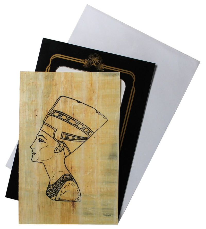 Papyrus Mini-Galerie - Büste der Nofretete