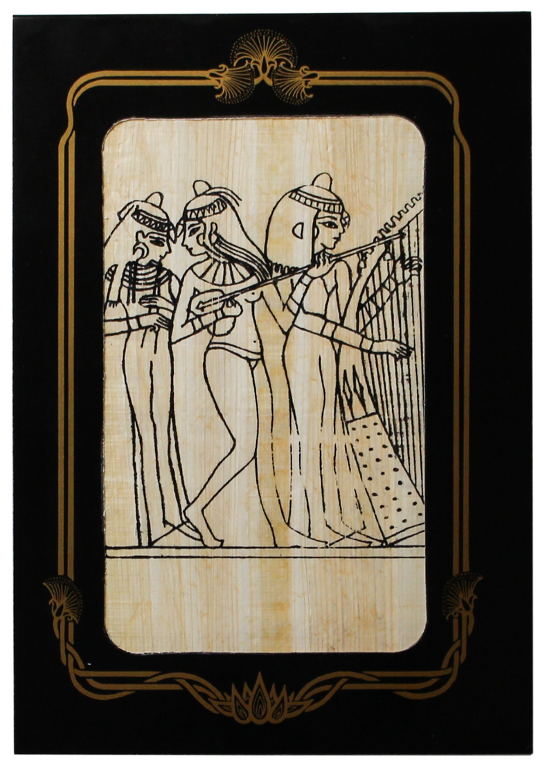 Papyrus Mini-Galerie - Musikantinnen