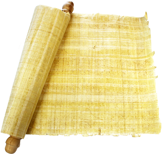 Papyrusrolle 30 × 80 cm - einfach