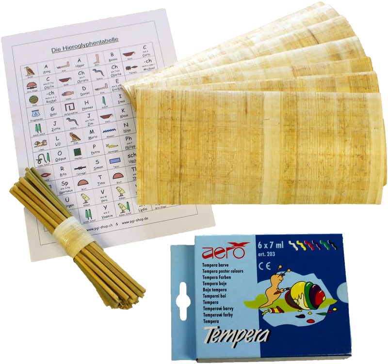 Schreiben wie im alten Ägypten