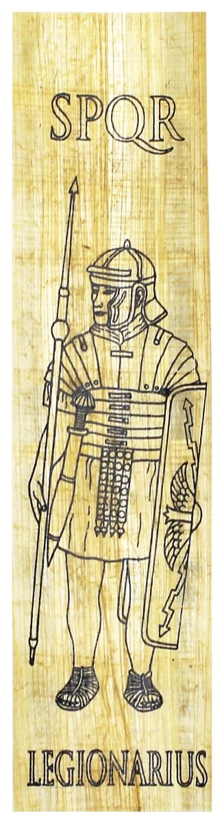 Papyrus Lesezeichen - Legionarius