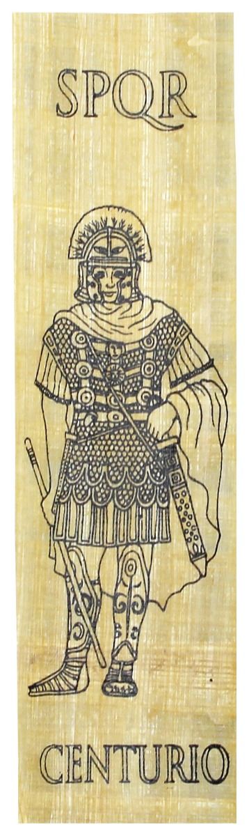 Papyrus Lesezeichen - Centurio