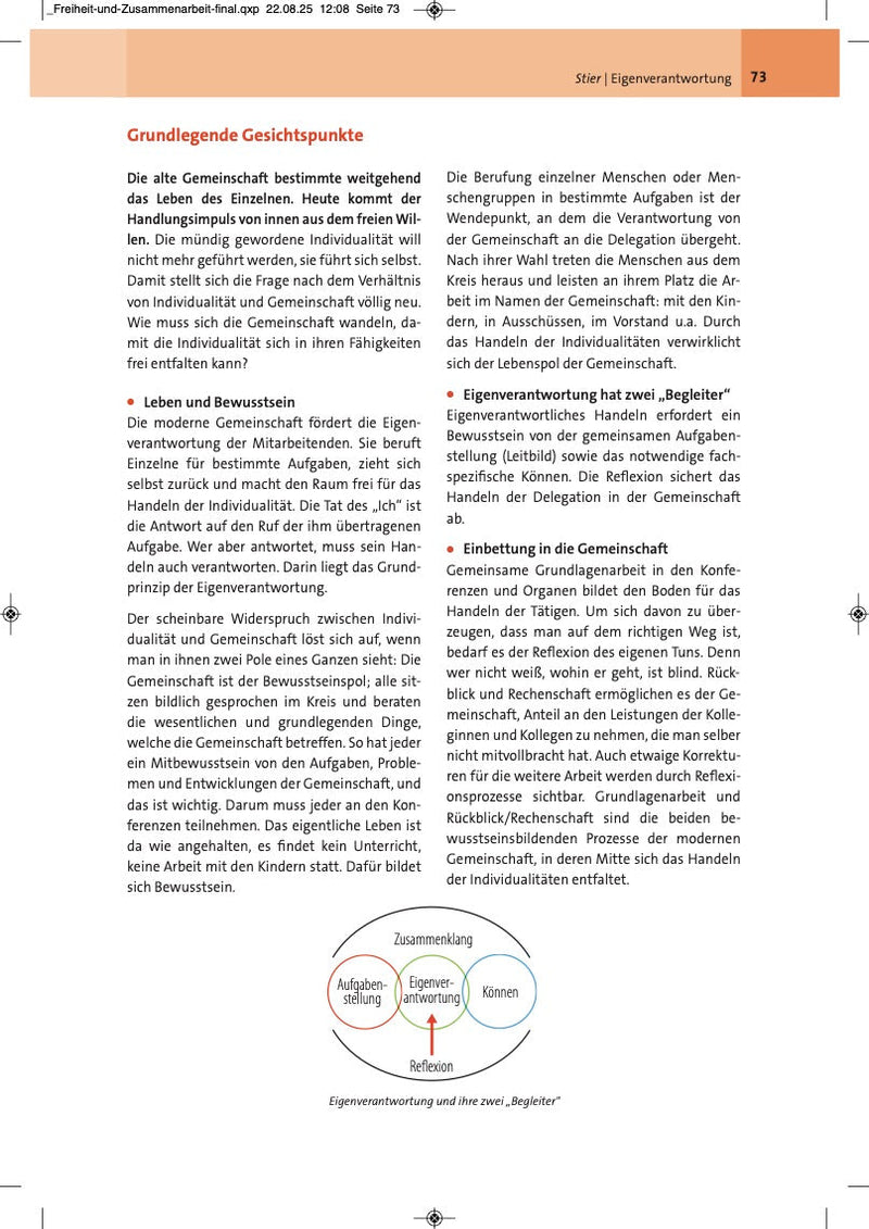 Freiheit und Zusammenarbeit