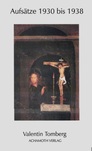 Aufsätze aus der Zeit von 1930 bis 1938