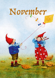 Postkartenbuch »Mit Pippa und Pelle durch das Jahr«