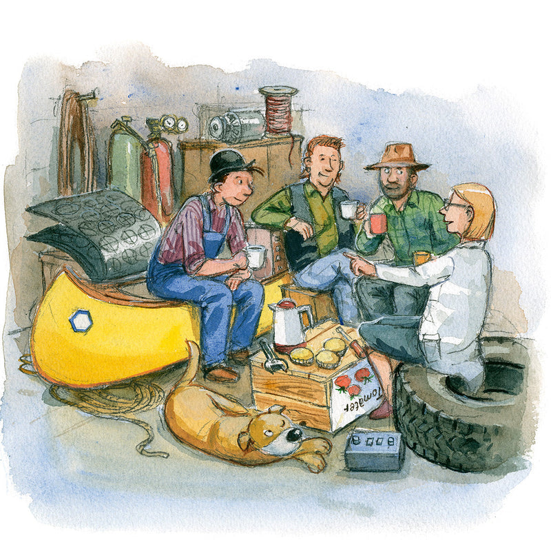 Willy Werkel und der Zeppelin Brummelhummel