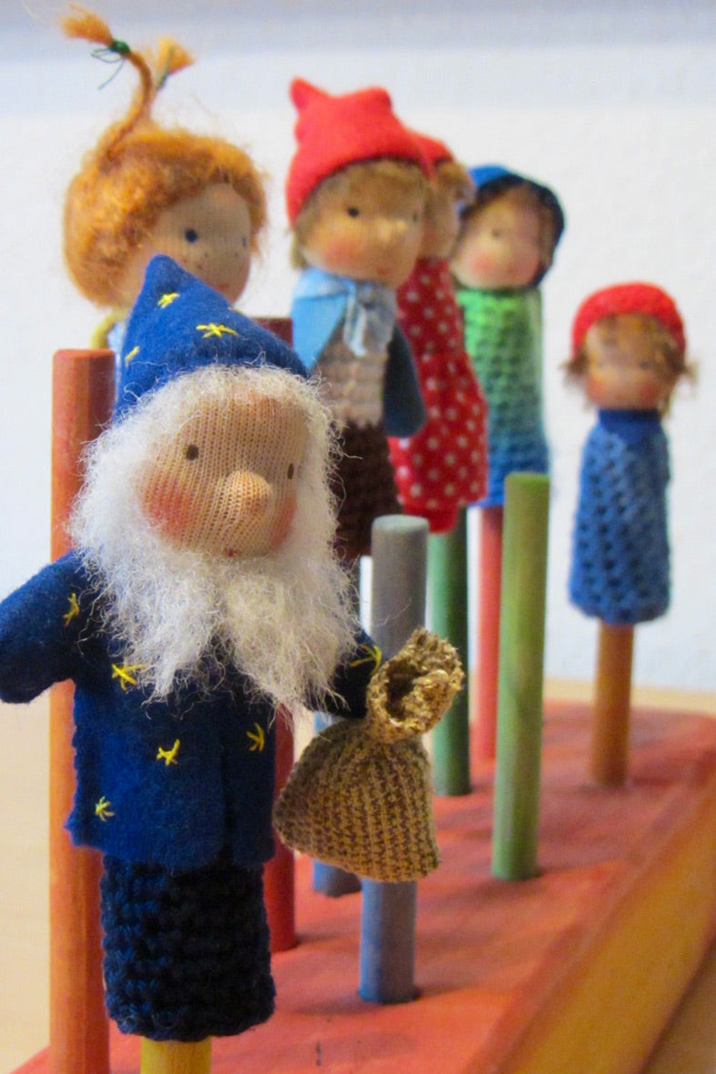 Fingerpüppchen häkeln und nähen