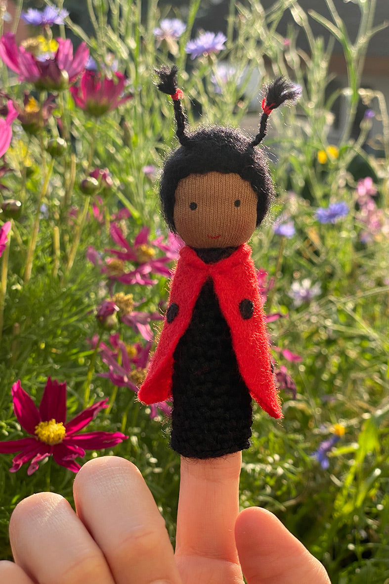 Fingerpüppchen häkeln und nähen