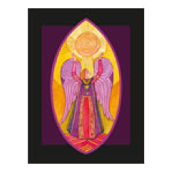 Klappkarte Betender Engel