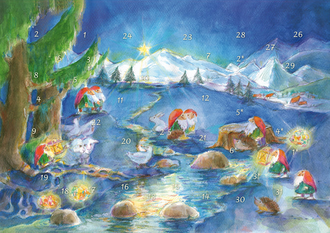 Adventskalender Vorfreude im Zwergenwald
