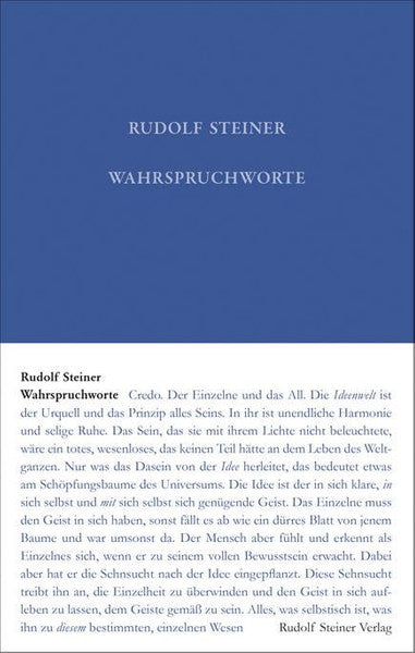 GA 40 Wahrspruchworte