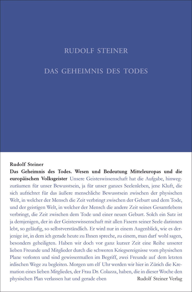 Das Geheimnis des Todes