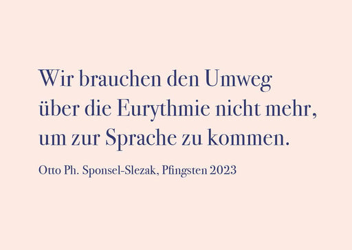 Zur Sprache kommen