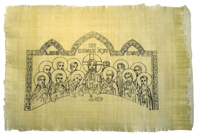 Papyrus - Abendmahl