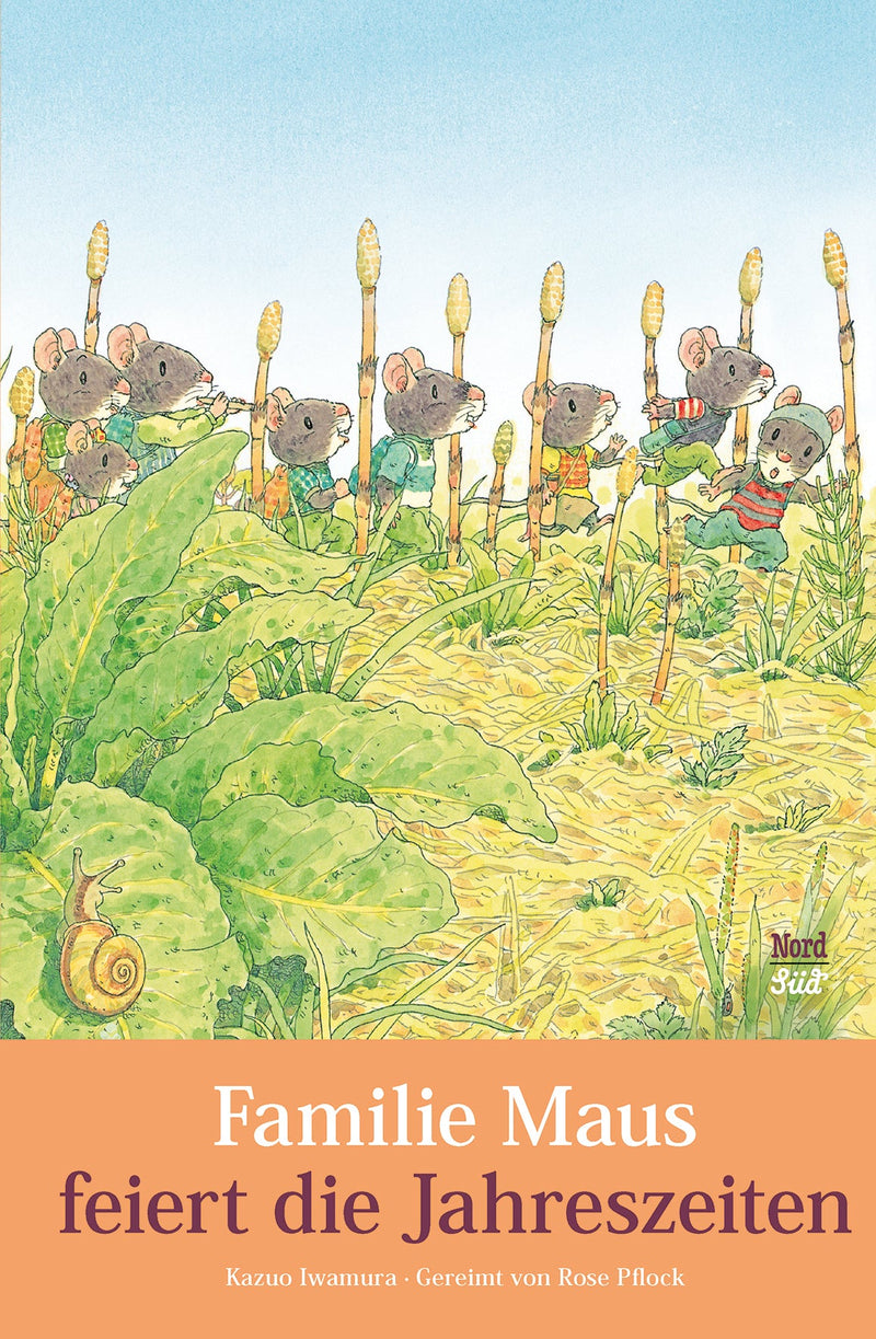 Familie Maus feiert die Jahreszeiten
