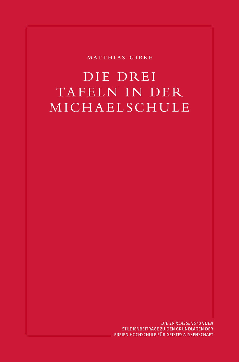 Die drei Tafeln in der Michaelschule