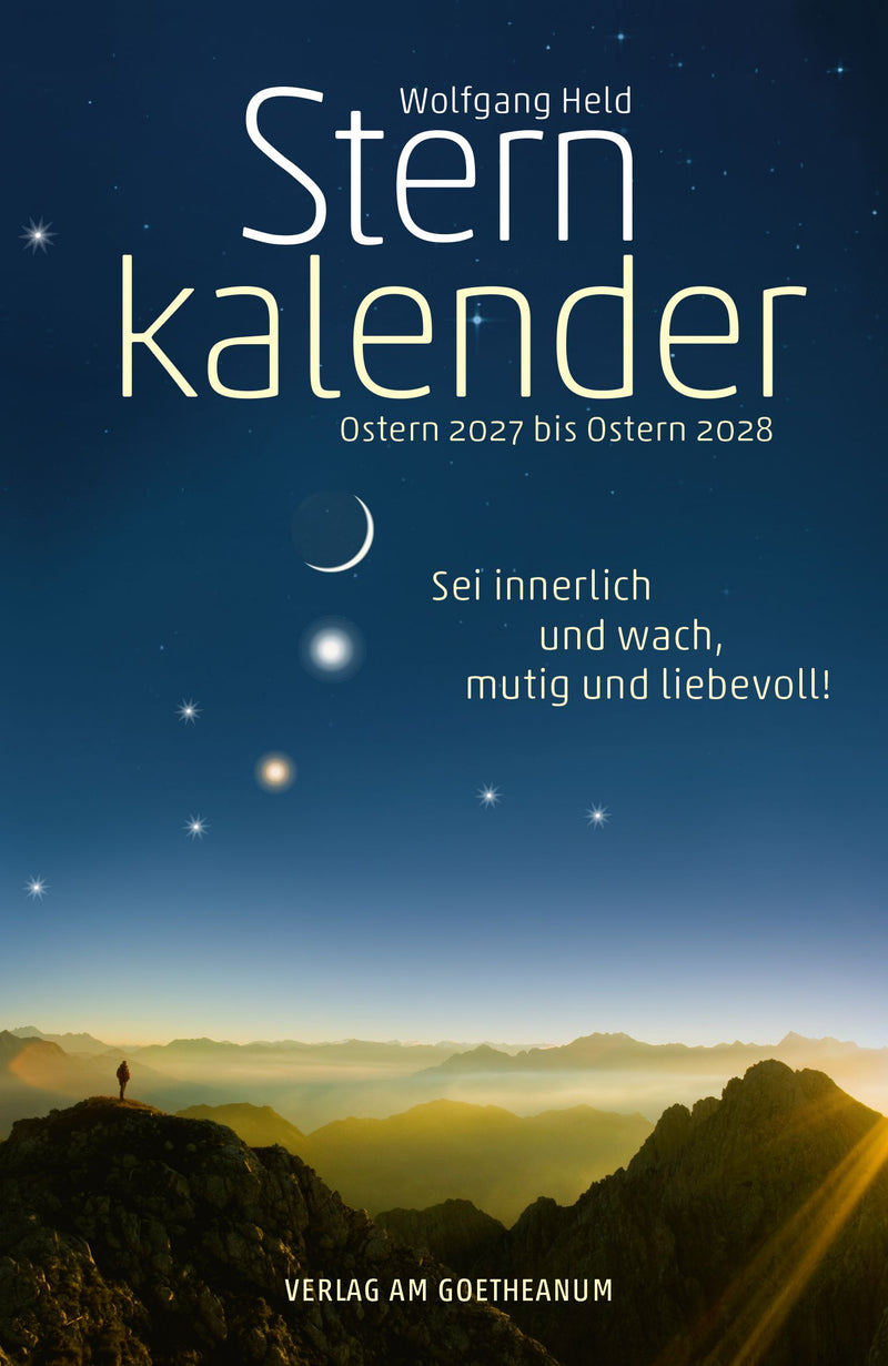 Sternkalender Ostern 2027 bis Ostern 2028