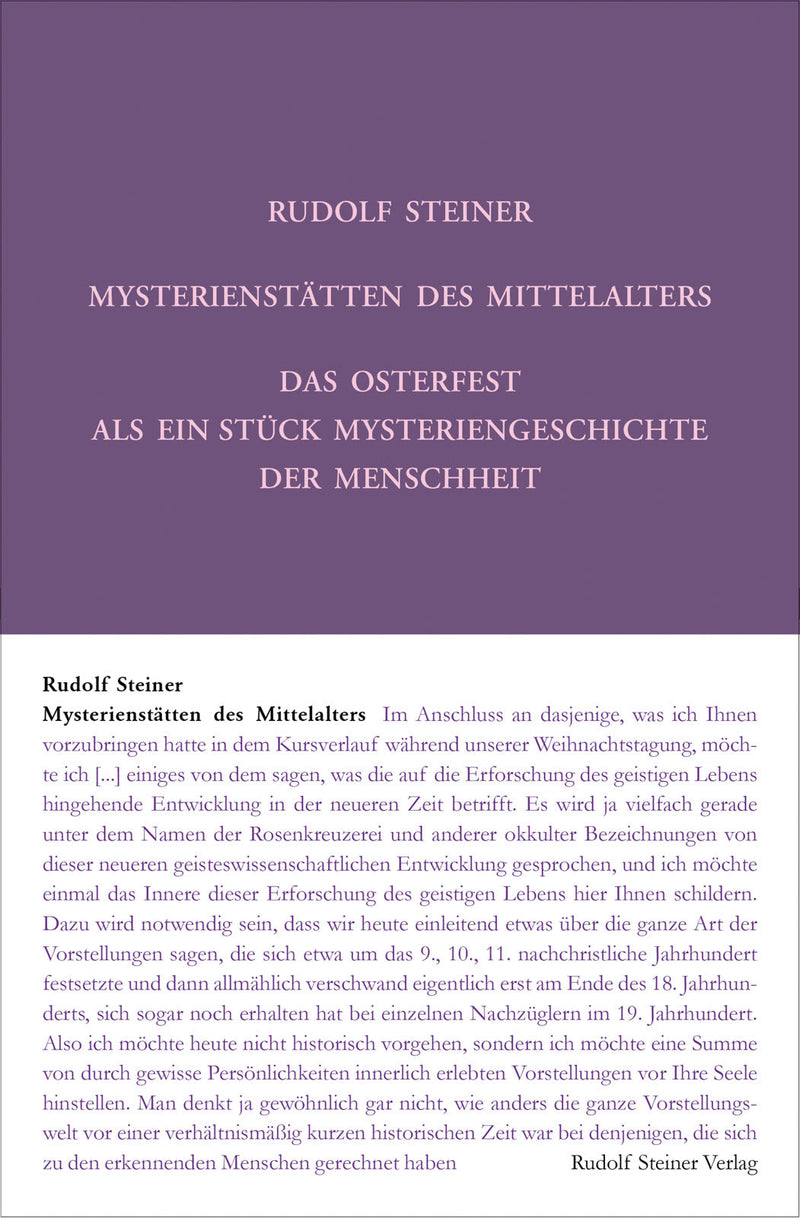 Mysterienstätten des Mittelalters. Rosenkreuzertum und modernes Einweihungsprinzip