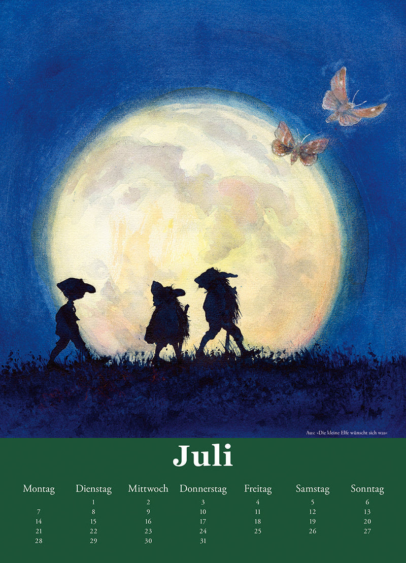 Kinderzimmer-Kalender 2026 »Wichtelwelten«