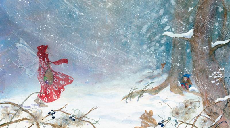 Die kleine Elfe feiert Weihnachten