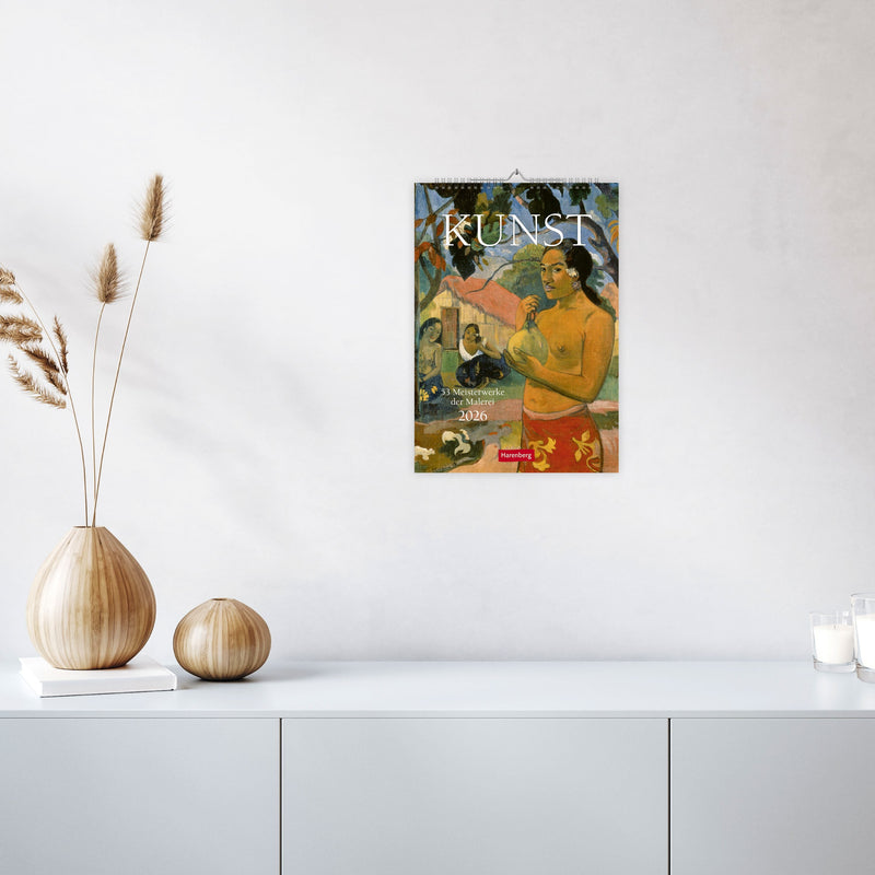 Kunst Wochen-Kulturkalender 2026 - 53 Meisterwerke der Malerei