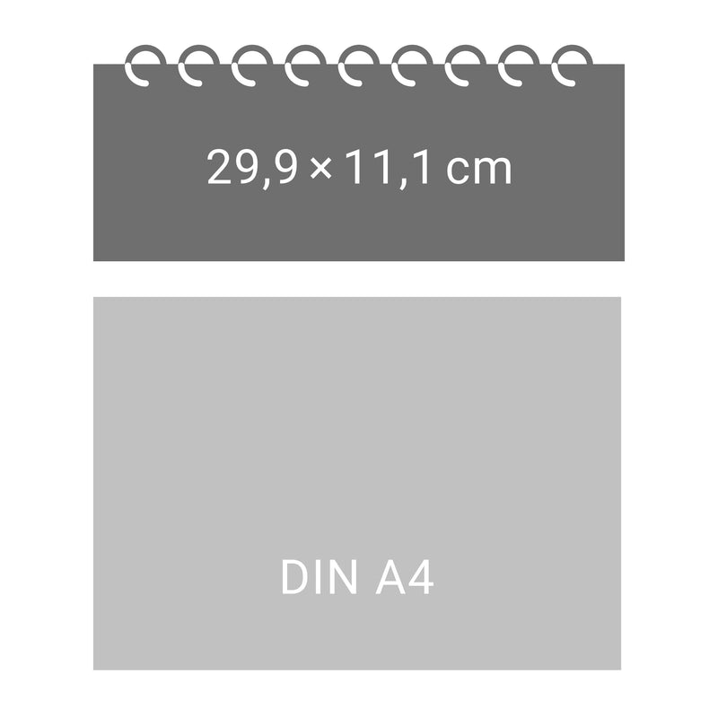 Der literarische Tischplaner 2026 - Wochenkalender mit Zitaten und Biografien ausgewählter Autorinnen und Autoren