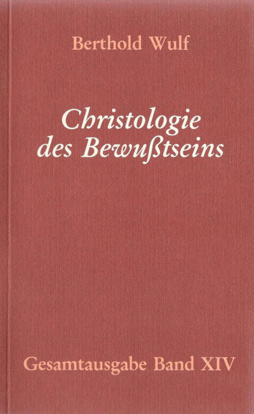 Christologie des Bewusstseins