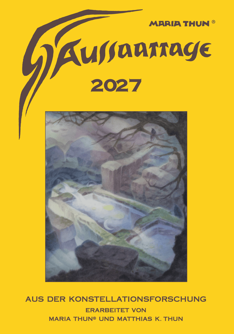 Aussaattage 2027 Maria Thun Wandkalender