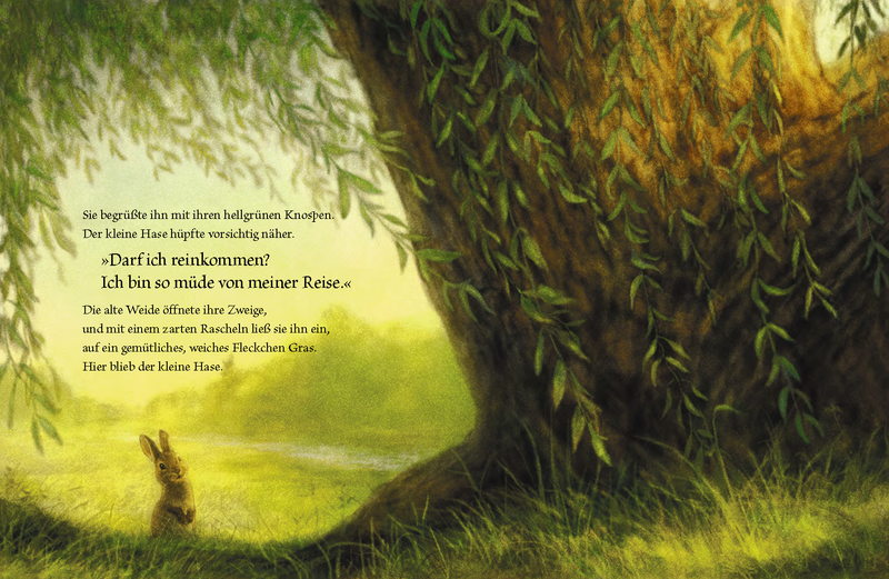 Der kleine Hase und die alte Weide