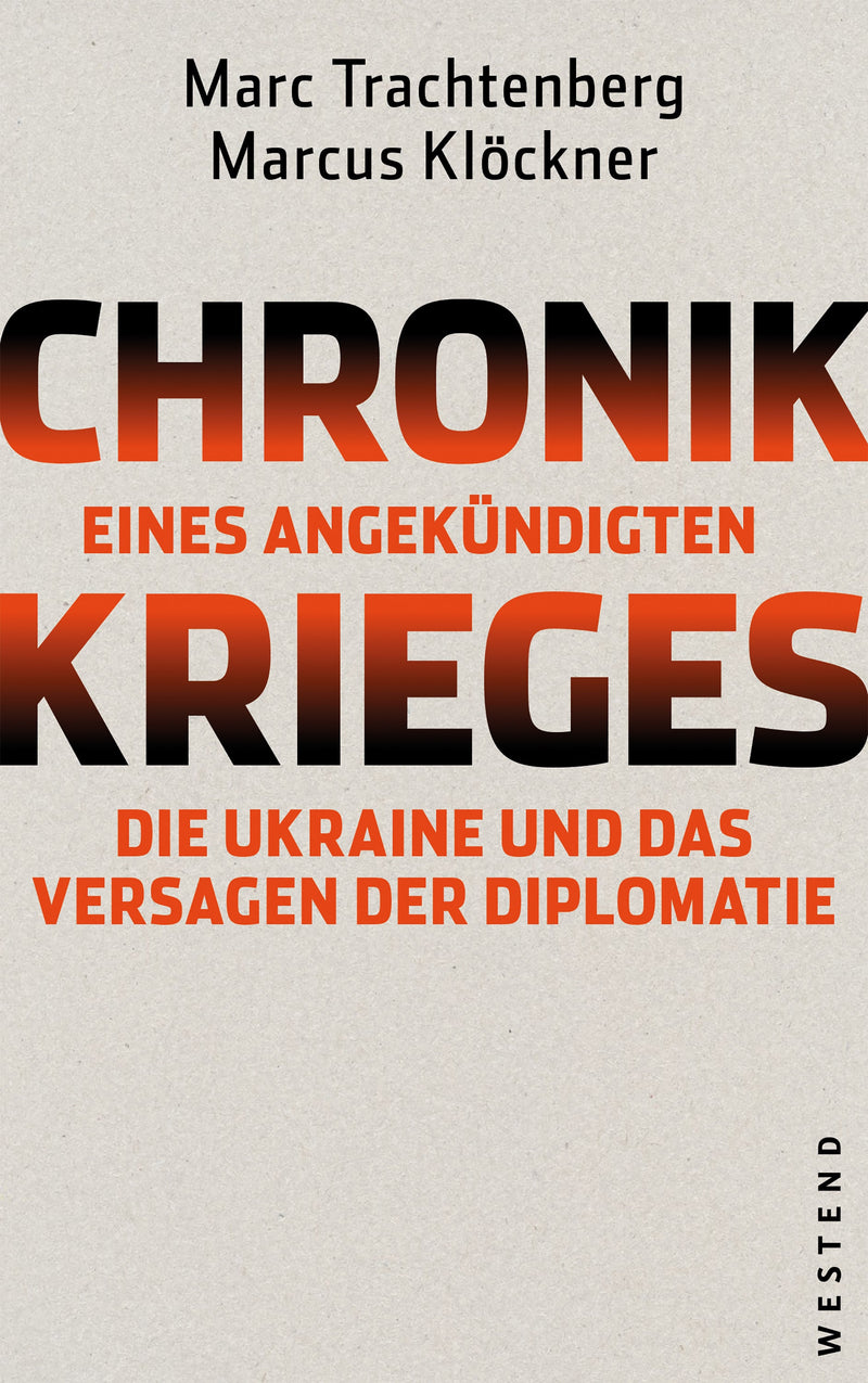 Chronik eines angekündigten Krieges