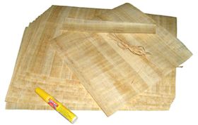 Bibelrolle / Buchrolle aus Papyrus – Selbstbausatz