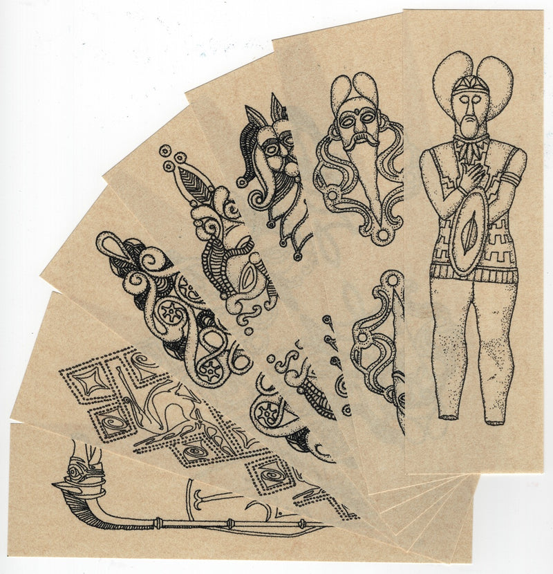 7 Lesezeichen „Kelten“