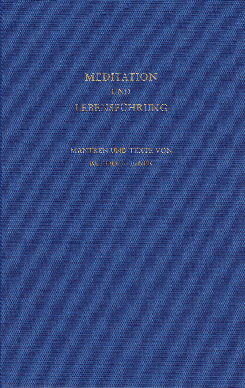 Meditation und Lebensführung