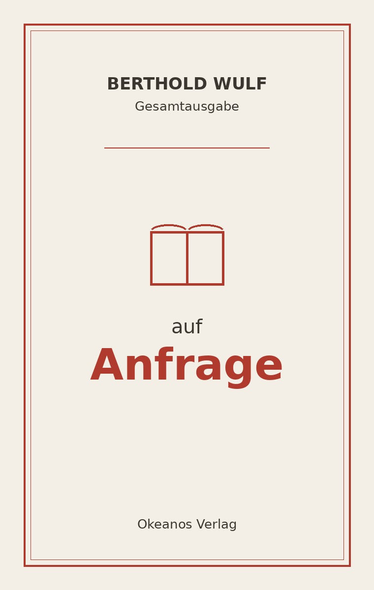 Notizen zum Vortragswerk