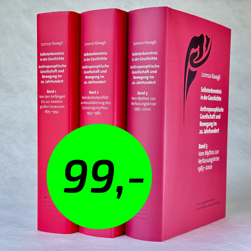[Paket] Selbsterkenntnis in der Geschichte Band 1-3 - Anthroposophische Gesellschaft und Bewegung im 21. Jahrhundert