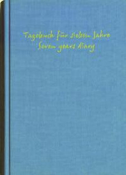 Tagebuch für sieben Jahre