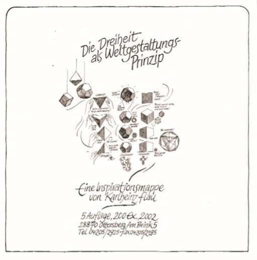 “Die Dreiheit als Weltgestaltungsprinzip”