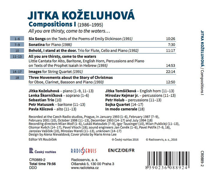 „Zum Wasser kommet alle, die ihr dürstet“ Musik CD