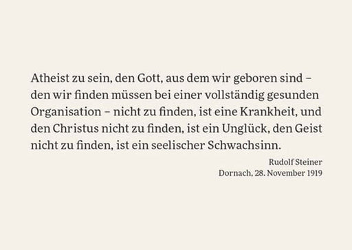 Atheist zu sein