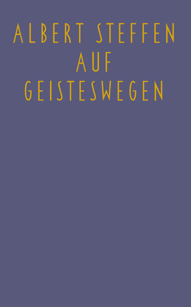 Auf Geisteswegen
