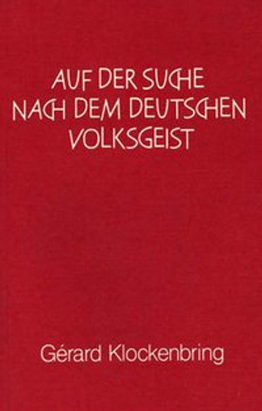 Auf der Suche nach dem deutschen Volksgeist