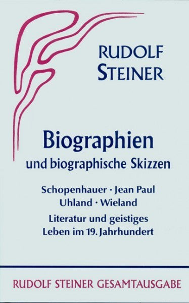 Biographien und biographische Skizzen 1894-1905