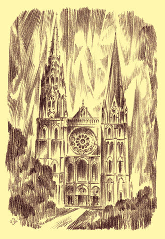 Die zwiefache Kristallflamme (Die Kathedrale von Chartres)