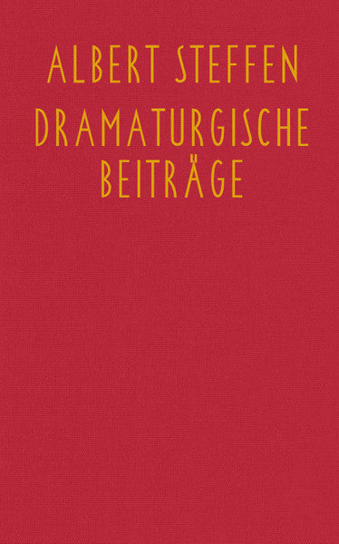 Dramaturgische Beiträge zu den Schönen Wissenschaften
