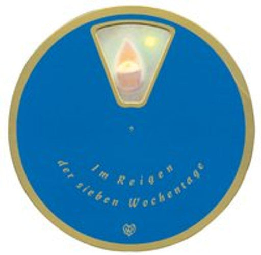 Drehscheibe Wochentage