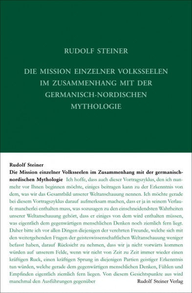 GA 121 Die Mission einzelner Volksseelen im Zusammenhange mit der germanisch-nordischen Mythologie